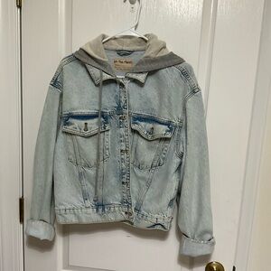 Hooded Jean Jacket